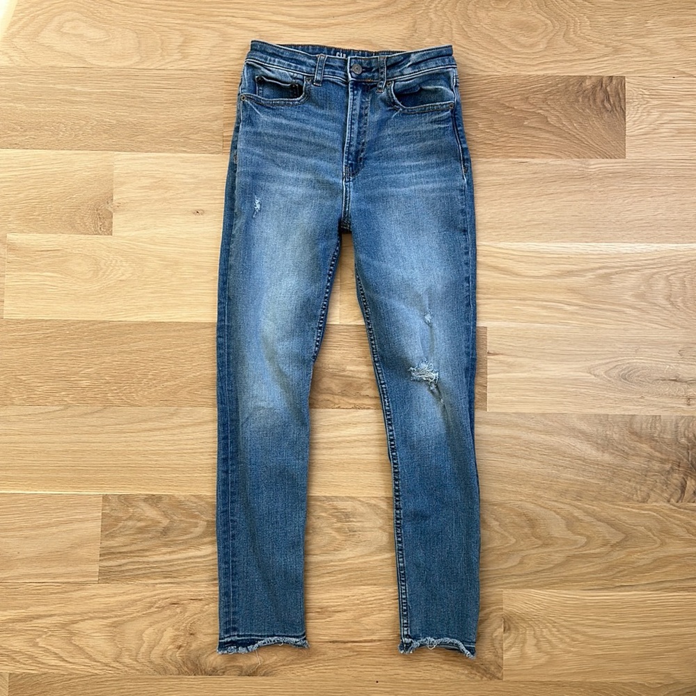GAP Teen Girls’ Size 14 Sky High Skinny Ankle Jeans